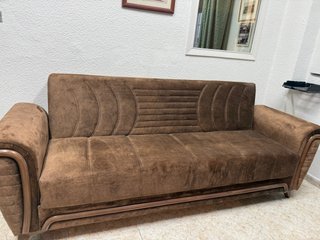 Sofá Cama Marrón