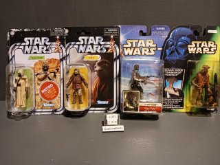 Lote 4 Figuras Star Wars Kenner y Hasbro