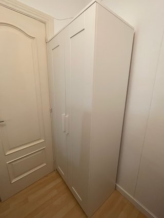 Armario BRIMNES Ikea Blanco - 2 puertas