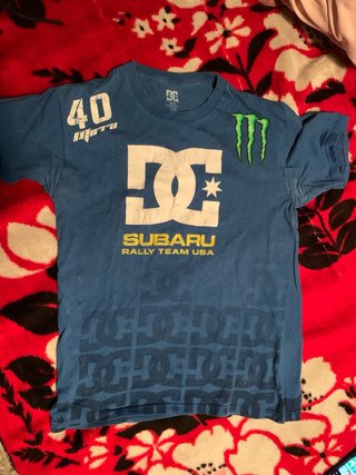 Camiseta DC y Monster Energy Talla S
