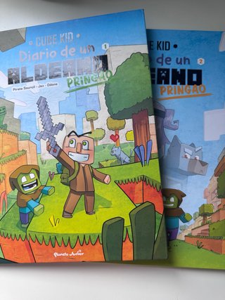 Diario de un aldeano pringao 1 y 2 comics