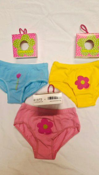 3 Braguitas Niña Agatha Ruiz de la Prada Talla 4