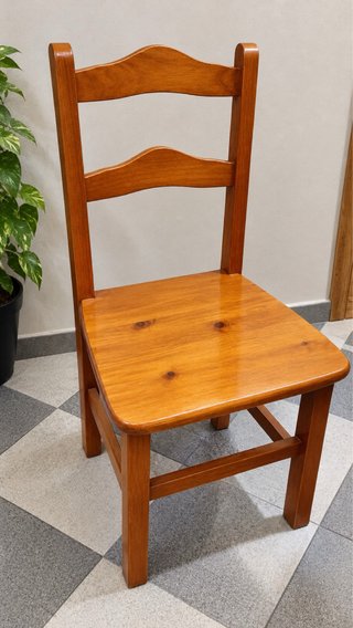 Silla de madera