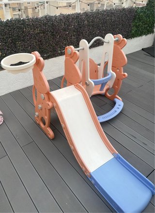 Set de Columpio y Tobogán Infantil