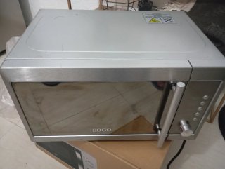 Microondas Sogo Plateado
