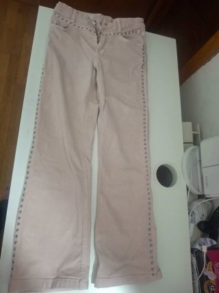 Pantalones Zara Niña 9-10 años tachuelas