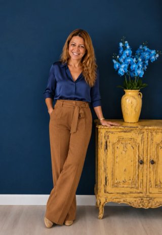 Pantalones Ruedas des Abbesses Talla 40