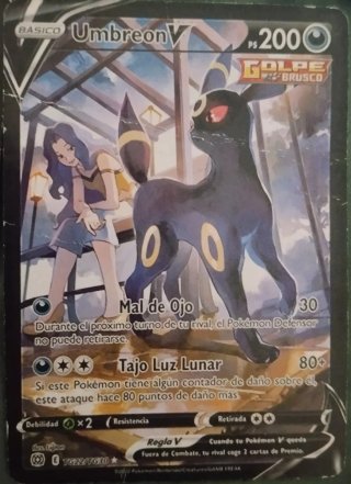 Carta Pokémon Umbreon V (TG22/TG30)