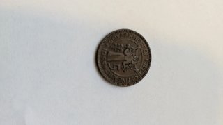 Moneda 5 Mils Chipre 1955