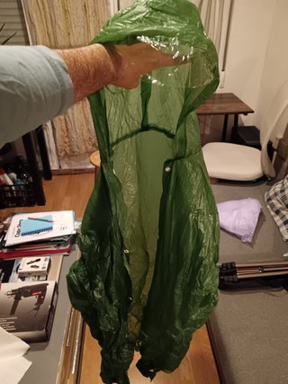 Impermeable chubasquero Verde