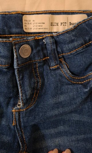 Pantalón Vaquero Bebé Slim Fit