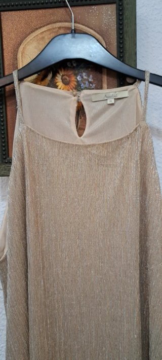 Blusa Amitié Dorada Talla XL