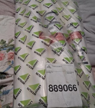 6 Rollos de Papel Pintado TNT Blanco