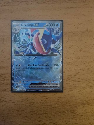 Carta Pokémon Greninja ex