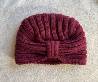 Gorro de lana Natura rojo