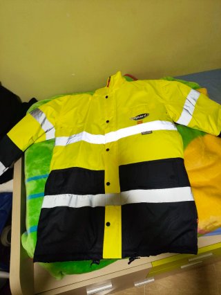 Chaqueta Abrigo Reflectante