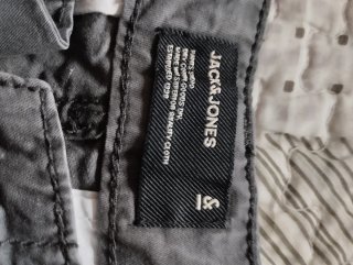 Pantalón Cargo Jack & Jones Gris
