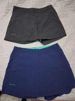 2 Faldas pantalón de entrenamiento Quechua