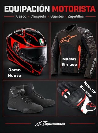 Equipación Motorista