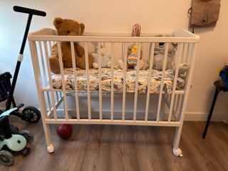 Cuna Colecho Convertible madera Blanca