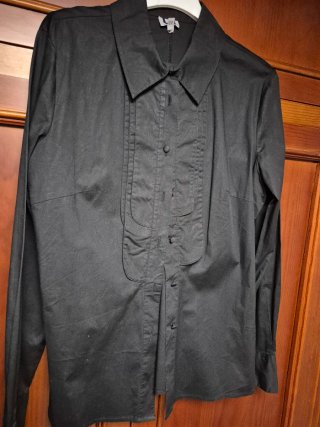 Camisa Negra Adolfo Domínguez