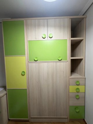 Cama abatible vertical 180x80. URGE VENTA!