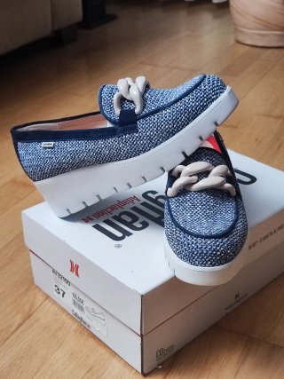 Mocasines Callaghan Azules Talla 37