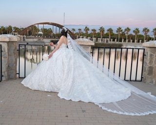 Vestido de novia estilo princesa