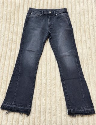 Vaqueros Bershka Negros Anchos