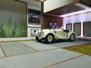 BMW 328 Roadster escala 1:18