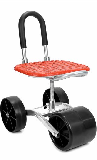 Asiento de Jardín con Ruedas QWORK