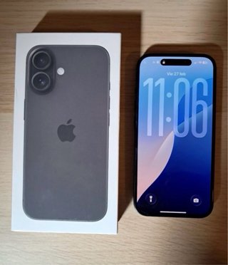 iPhone 16 128GB Negro