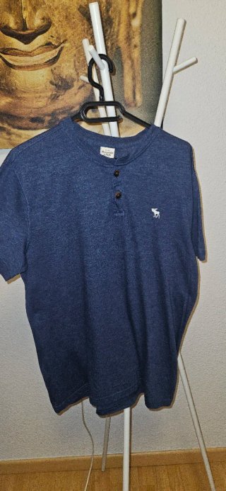 Camiseta Abercrombie & Fitch Azul