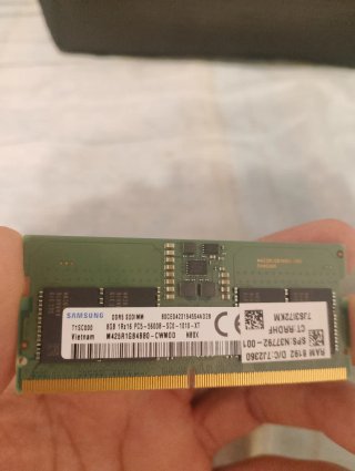 Memoria RAM Samsung 8GB DDR5 SODIMM