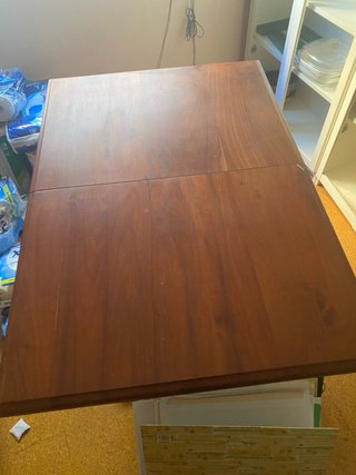 Mesa de Madera Maciza Extensible