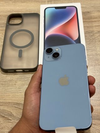 iPhone 14 Plus Azul / 88% Bateria + Funda