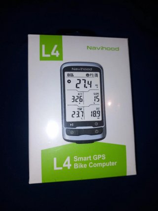 Ciclocomputador GPS Navihood L4