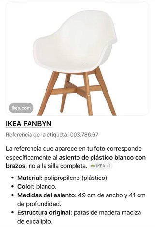 Silla IKEA FANBYN