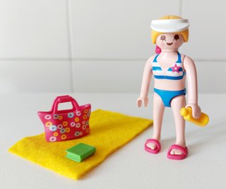 Playmobil Special 4695 Turista Playa Bañista Set