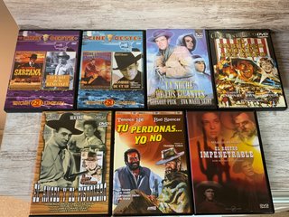 Lote 7 Películas DVD Western