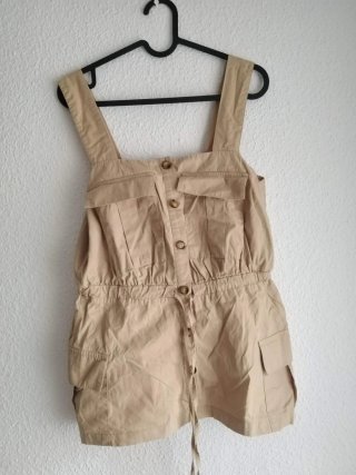 Top cargo de tirantes Zara