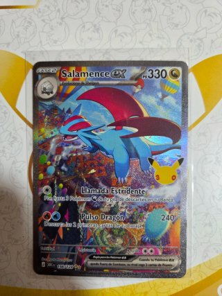 Carta Pokémon Salamence ex 30 Aniversario