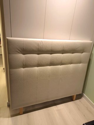 Cabecero Blanco para Cama de 135