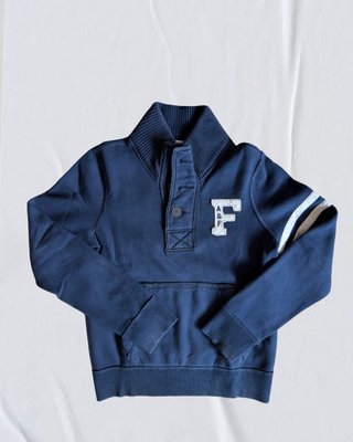 Sudadera Abercrombie & Fitch Academy azul marino