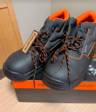 Botas de Seguridad Blackleather con Punta Acero