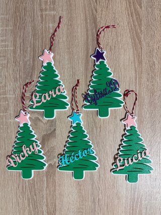 Adornos Navideños Personalizados