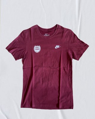 Camiseta Nike Camp granate con logo deportivo
