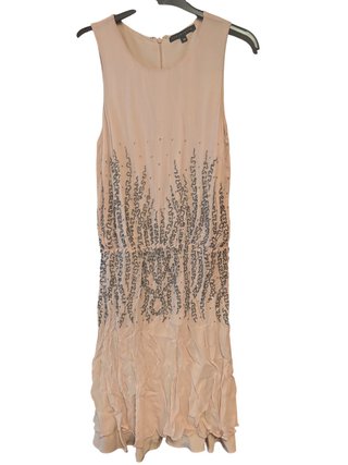 Vestido de fiesta Tintoreto nude