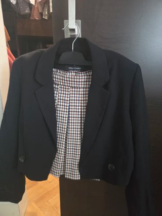 Conjunto Chaqueta y Falda Stradivarius talla 12