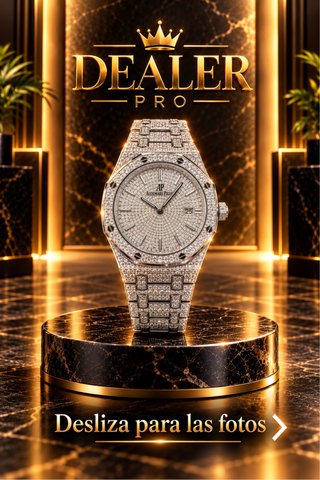Reloj Audemars royal oak 33mm con Diamantes usado